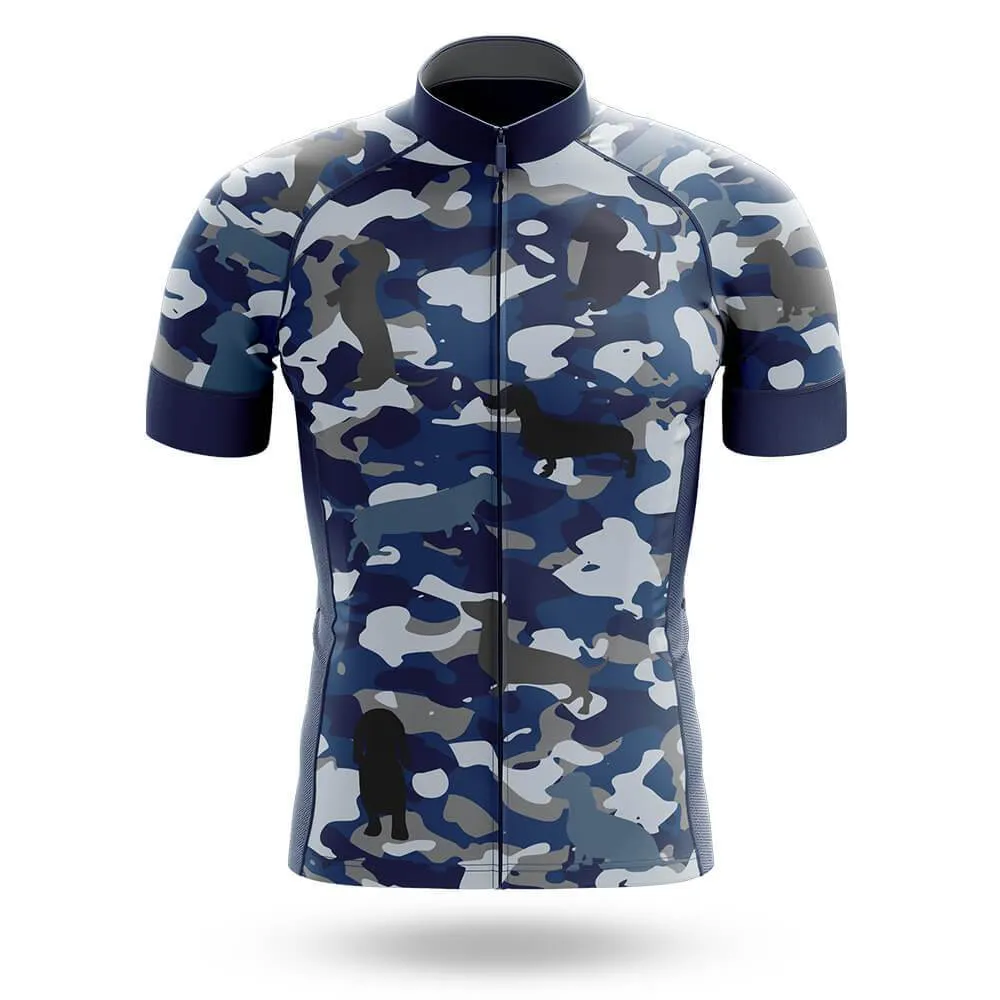 Camo Dachshund Men's Short Sleeve Cycling Kit sold by RSSC Sports product image thumbnail 3