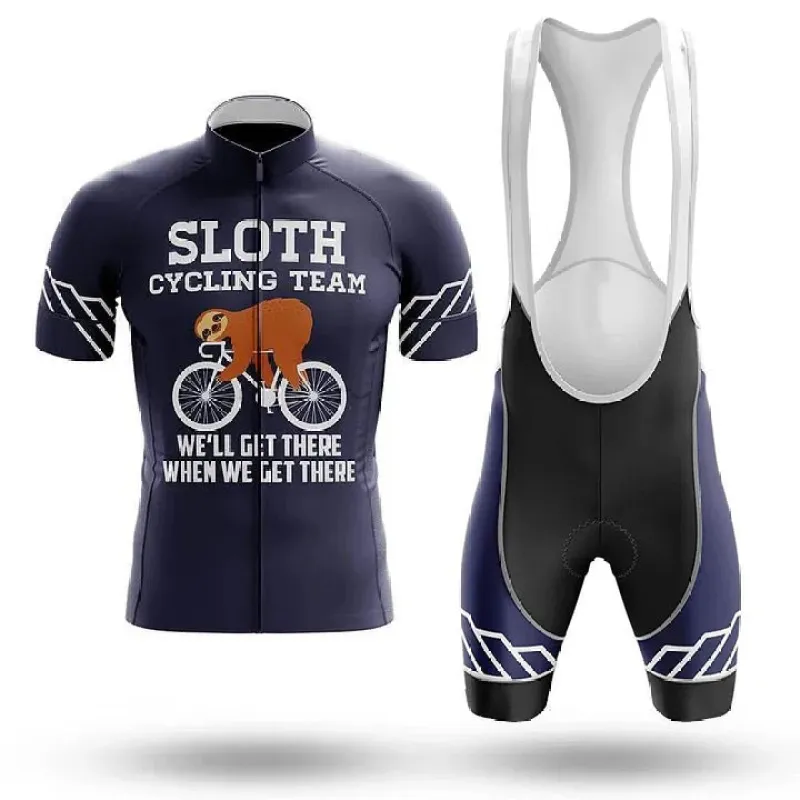 Sloth Cycling Team Men's Short Sleeve Cycling Kit sold by RSSC Sports