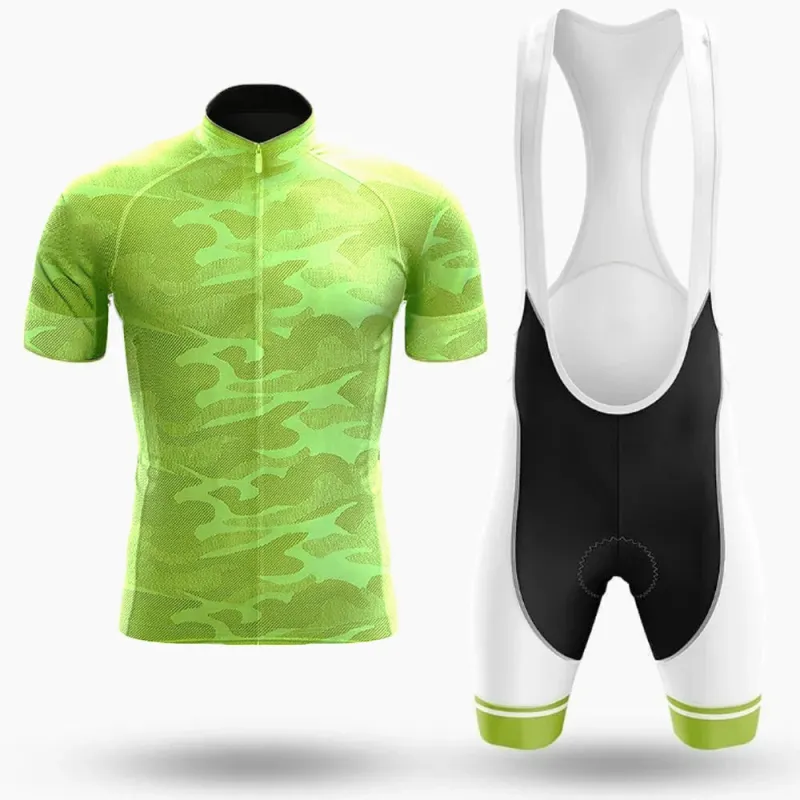 Camo Geometry Men's Short Sleeve Cycling Kit sold by RSSC Sports