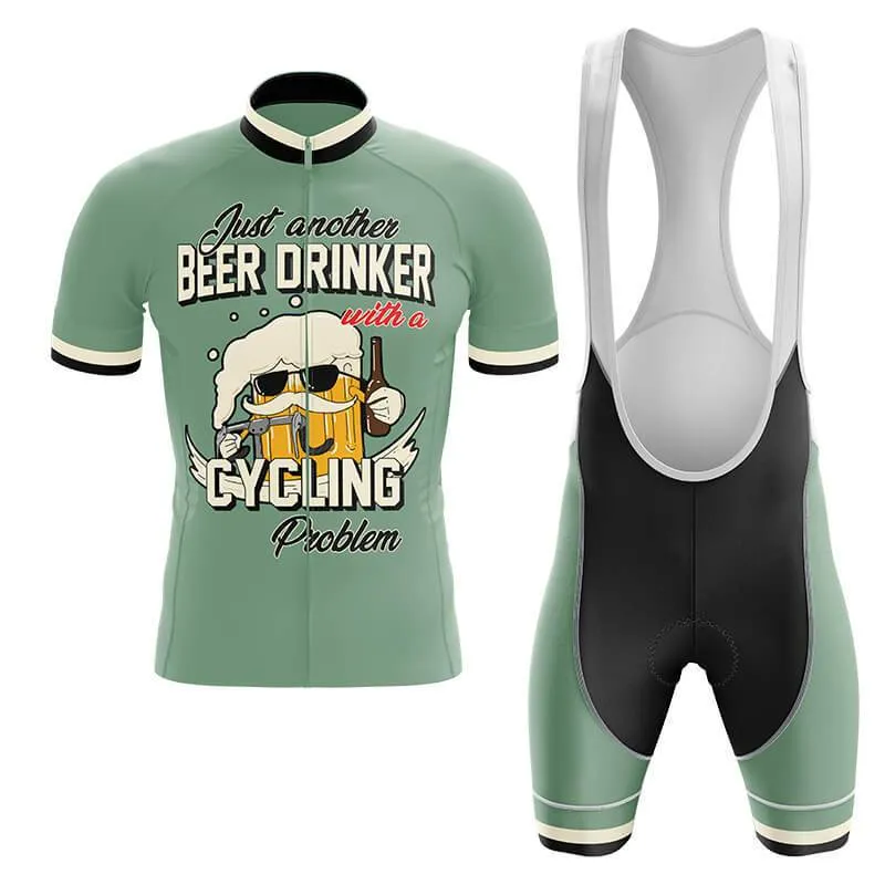 A Beer Drinker Men's Short Sleeve Cycling Kit sold by RSSC Sports