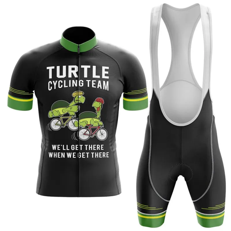 Turtle Cycling Team Men's Short Sleeve Cycling Kit made by RSSC Sports