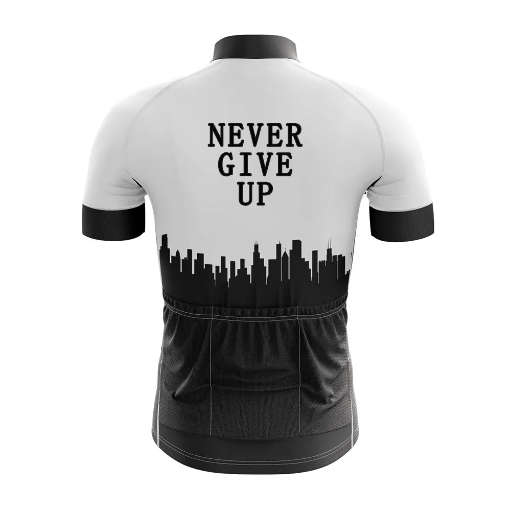 Never Give Up Men's Short Sleeve Cycling Kit sold by RSSC Sports product image thumbnail 4