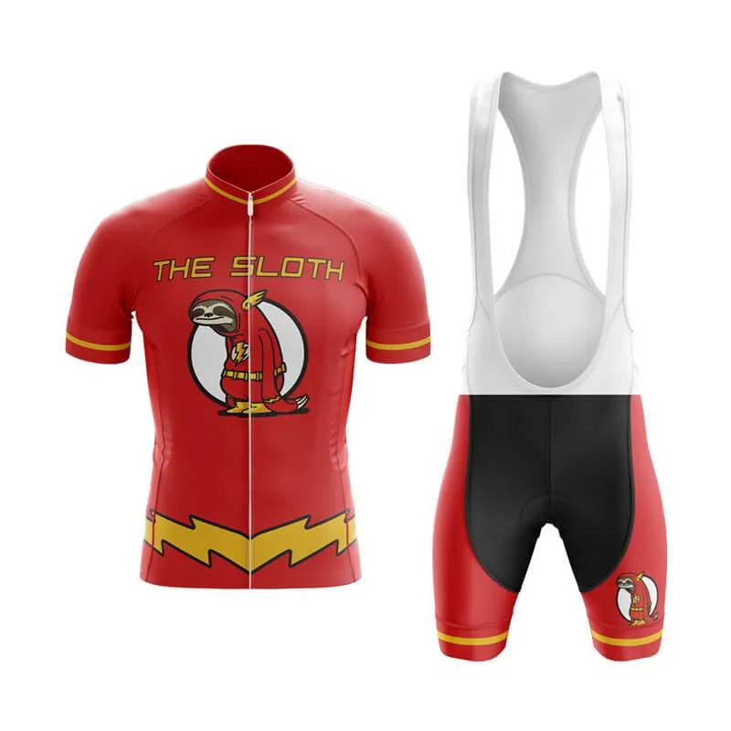 The Sloth Men's Short Sleeve Cycling Kit made by RSSC Sports