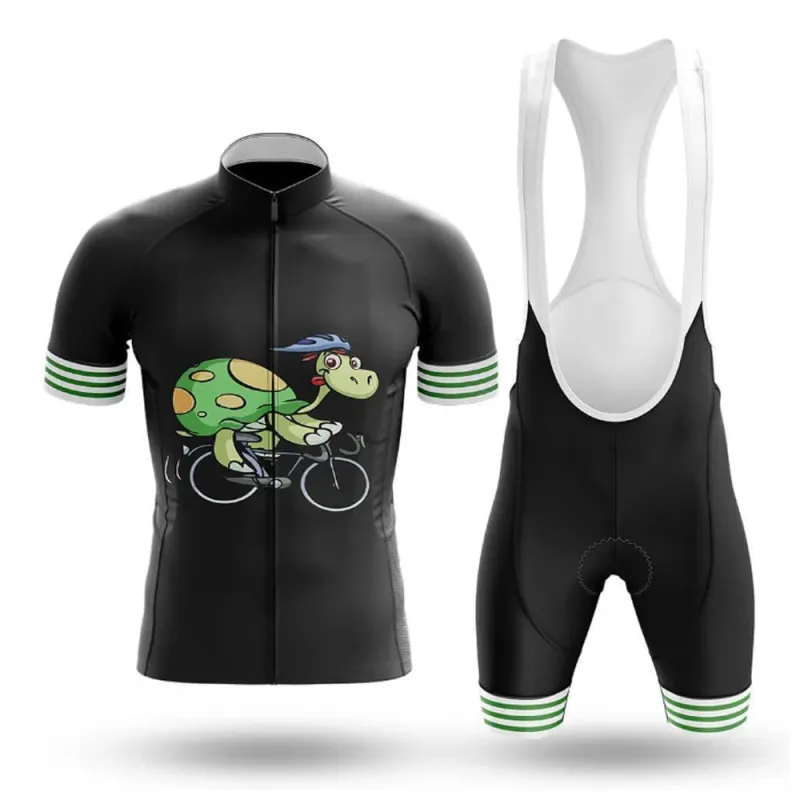 Low Cyclist Turtle Men's Short Sleeve Cycling Kit made by RSSC Sports