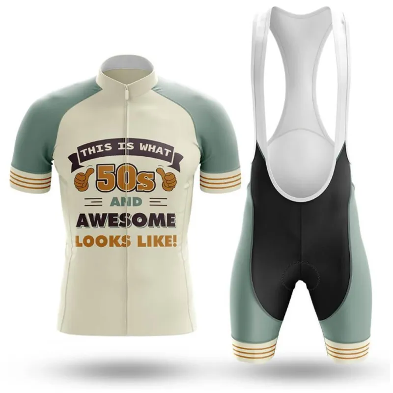 Retro Custom Year Vintage Men's Short Sleeve Cycling Kit sold by RSSC Sports