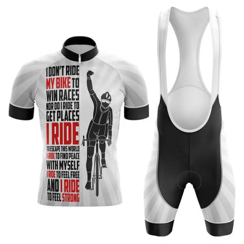Ride My Bike Men's Short Sleeve Cycling Kit made by RSSC Sports