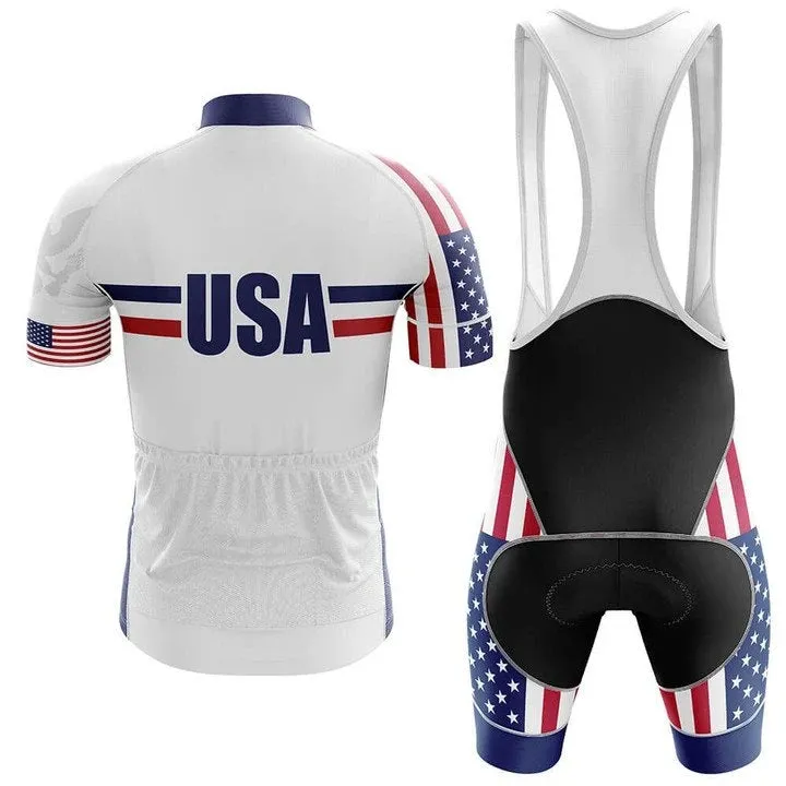 USA V6 Men's Short Sleeve Cycling Kit sold by RSSC Sports product image thumbnail 2
