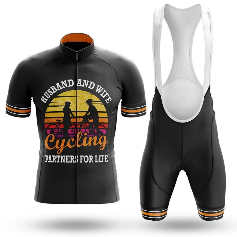 Husband And Wife Cycling Men's Short Sleeve Cycling Kit made by RSSC Sports