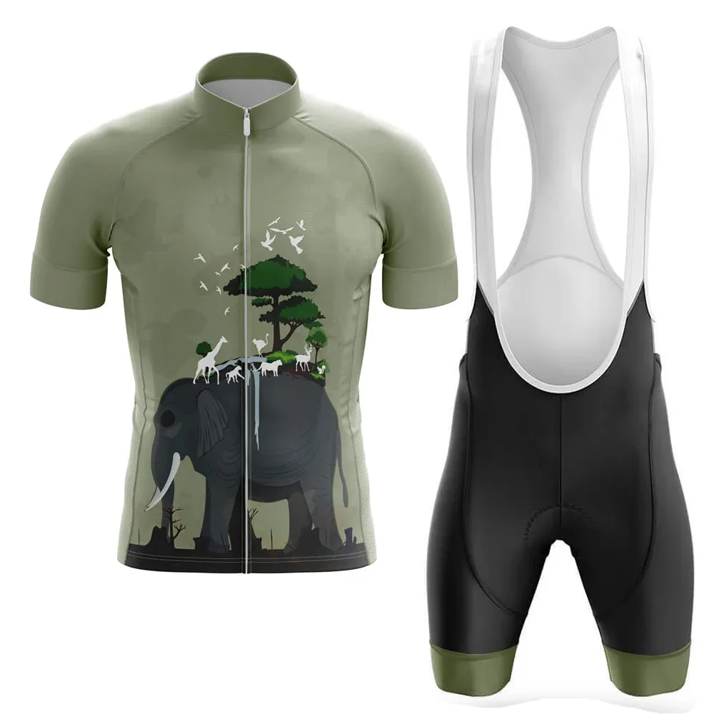 Protect The Earth Men's Short Sleeve Cycling Kit sold by RSSC Sports