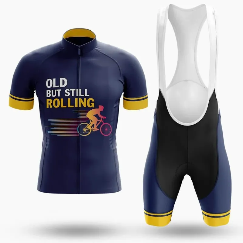 Old But Still Rolling Men's Short Sleeve Cycling Kit made by RSSC Sports