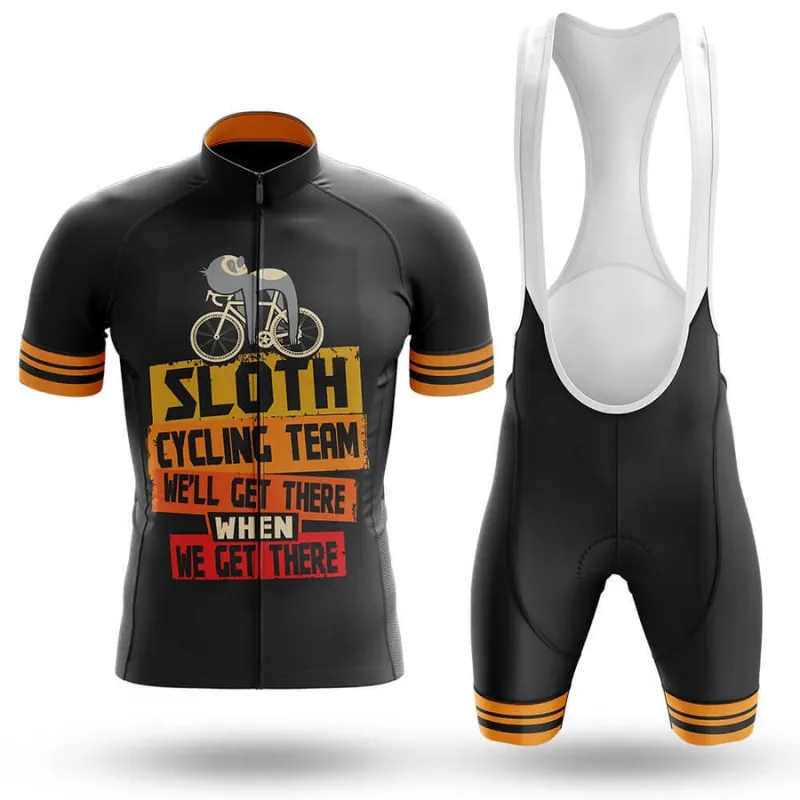 Sloth Cycling Team Men's Short Sleeve Cycling Kit made by RSSC Sports