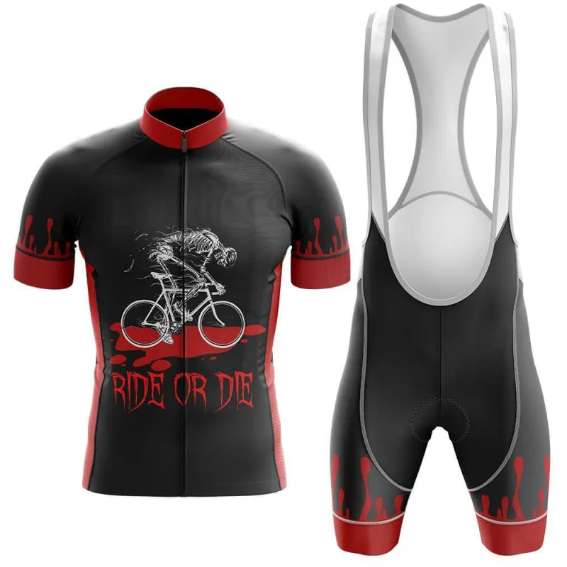 Ride or Die Men's Short Sleeve Cycling Kit sold by RSSC Sports
