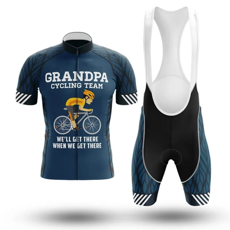 Grandpa Cycling Team Men's Short Sleeve Cycling Kit made by RSSC Sports