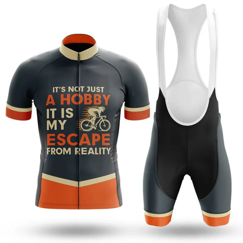Escape From Reality Men's Short Sleeve Cycling Kit made by RSSC Sports