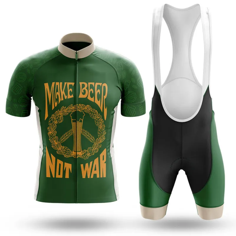 Make Beer Not War Men's Cycling Kit made by RSSC Sports