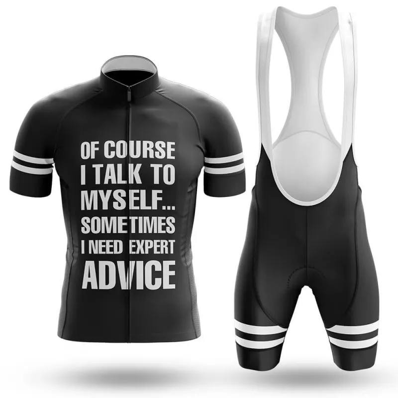 Of Course I Talk To Myself Men's Cycling Kit made by RSSC Sports