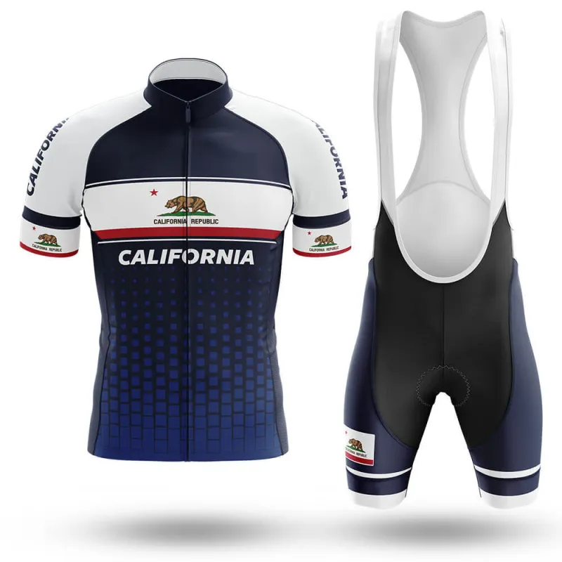 California S1 Men's Short Sleeve Cycling Kit made by RSSC Sports