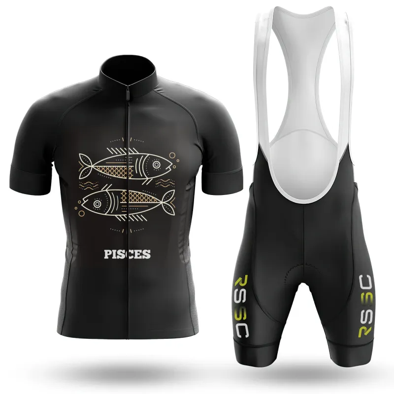 Twelve stars series-PISCES- Men's Short Sleeve Cycling Kit made by RSSC Sports