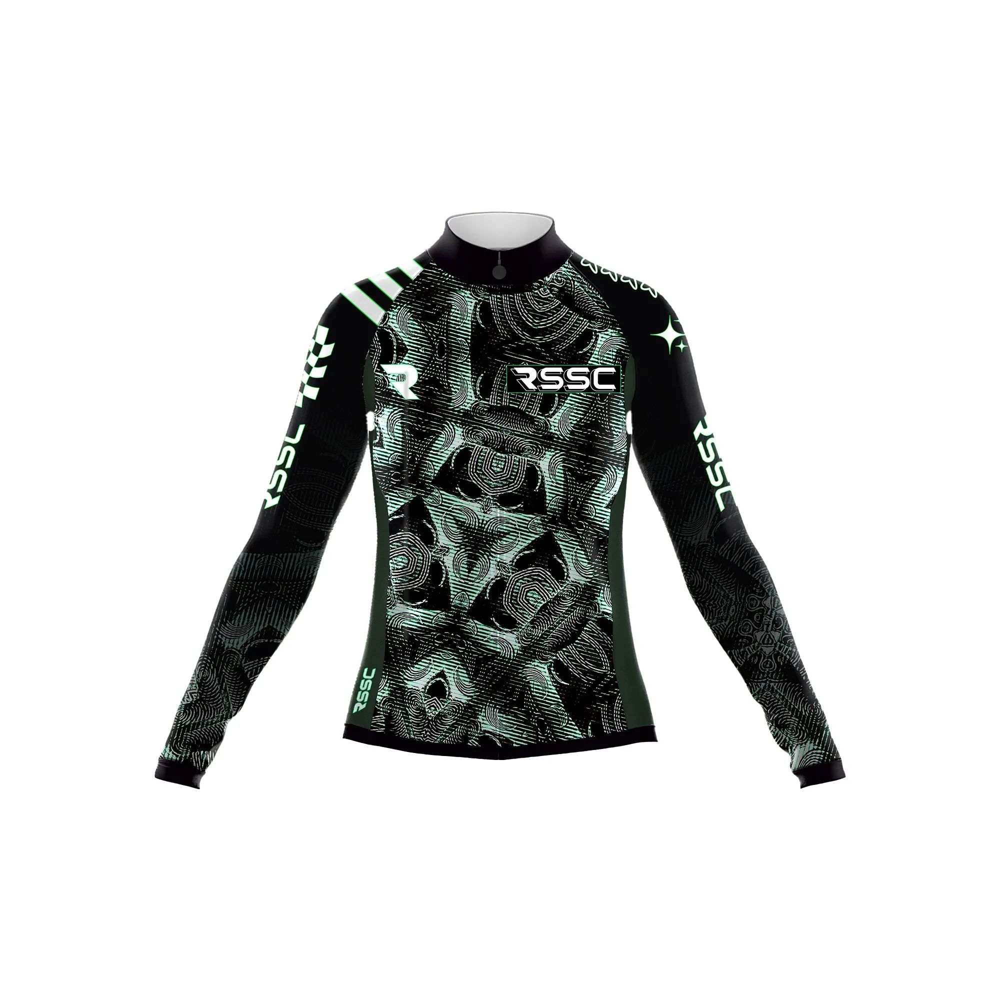 Polynesian Botanical Garden Women's Long Sleeve Cycling Kit sold by RSSC Sports product image thumbnail 3