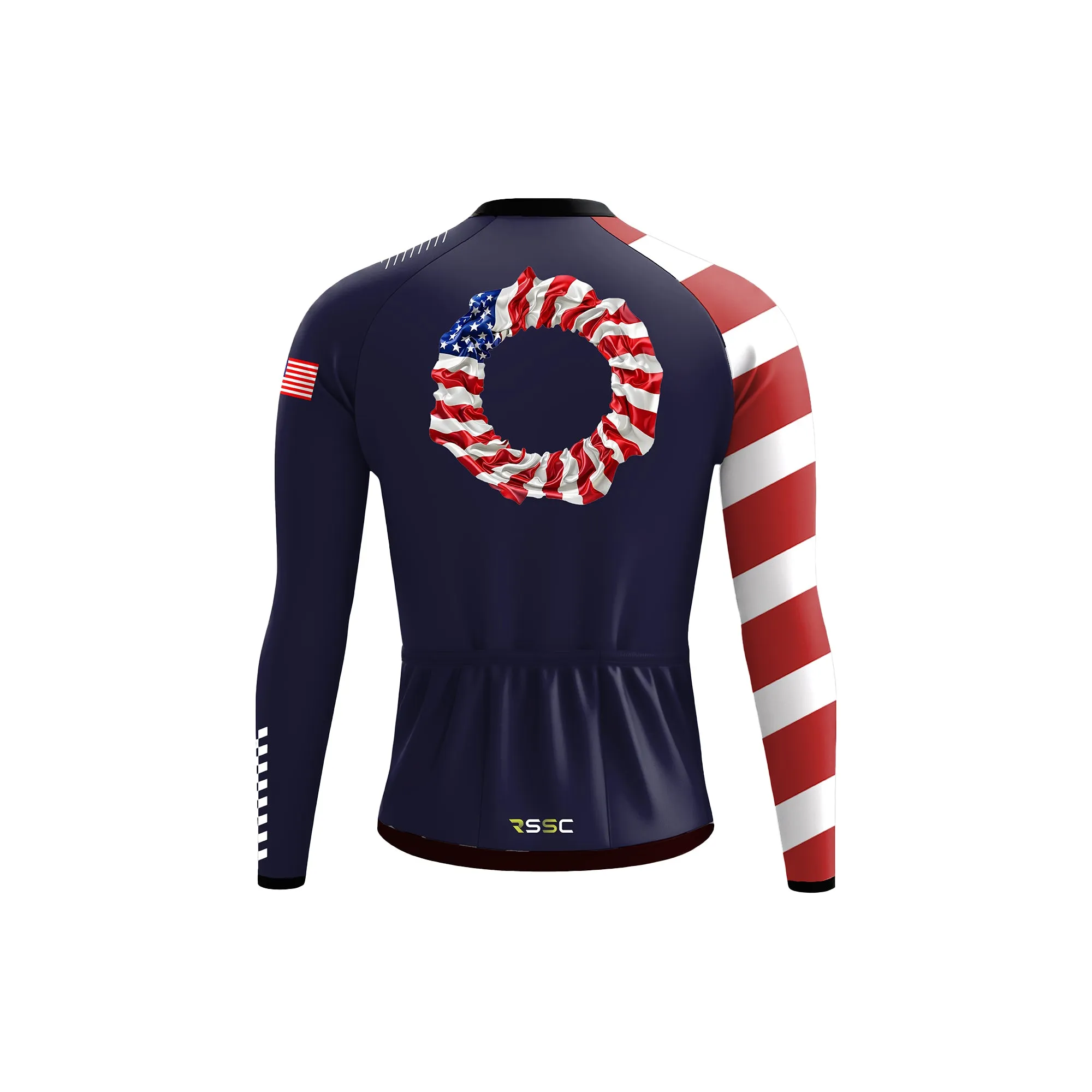 USA Sunflower Men's Long Sleeve Cycling Kit sold by RSSC Sports product image thumbnail 4
