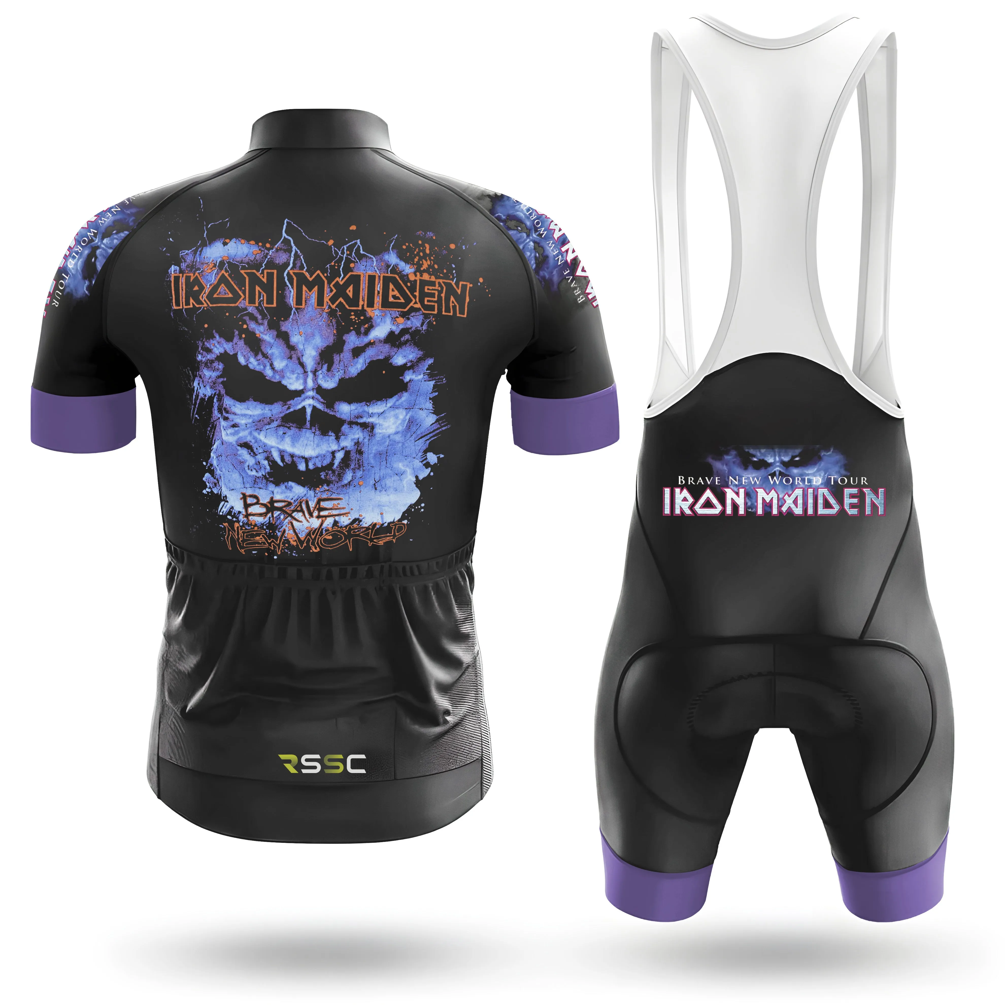 Iron Maiden Brave New World Men's Cycling Kit sold by RSSC Sports product image thumbnail 2