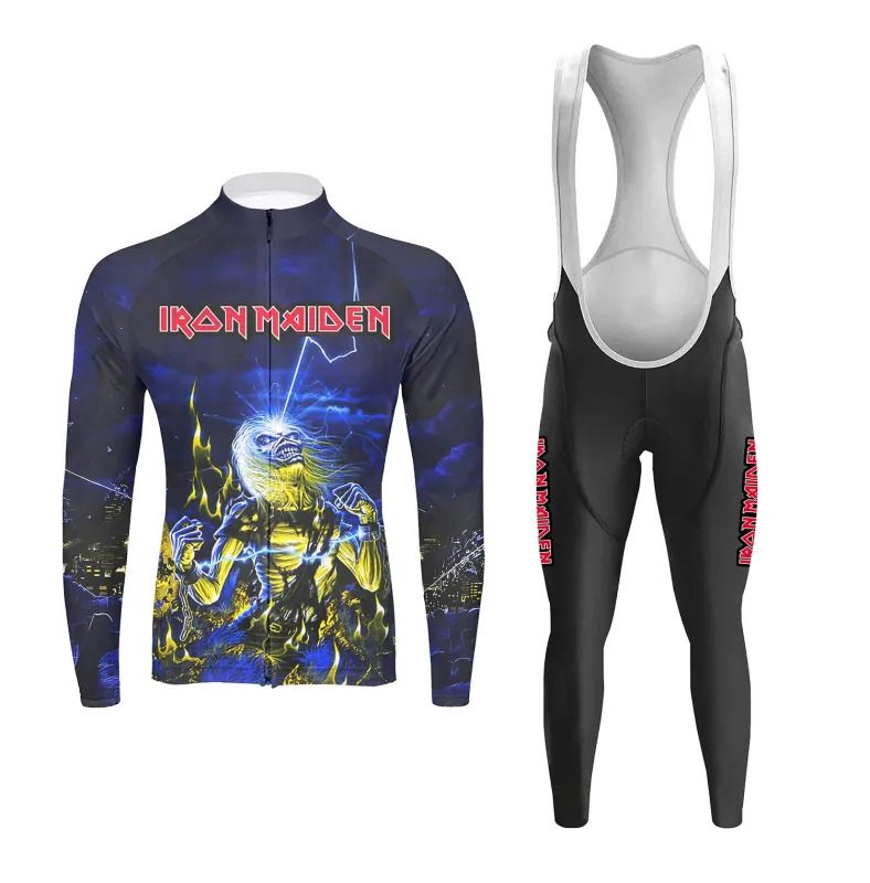 Iron Maiden Men's Long Sleeve Cycling Kit sold by RSSC Sports