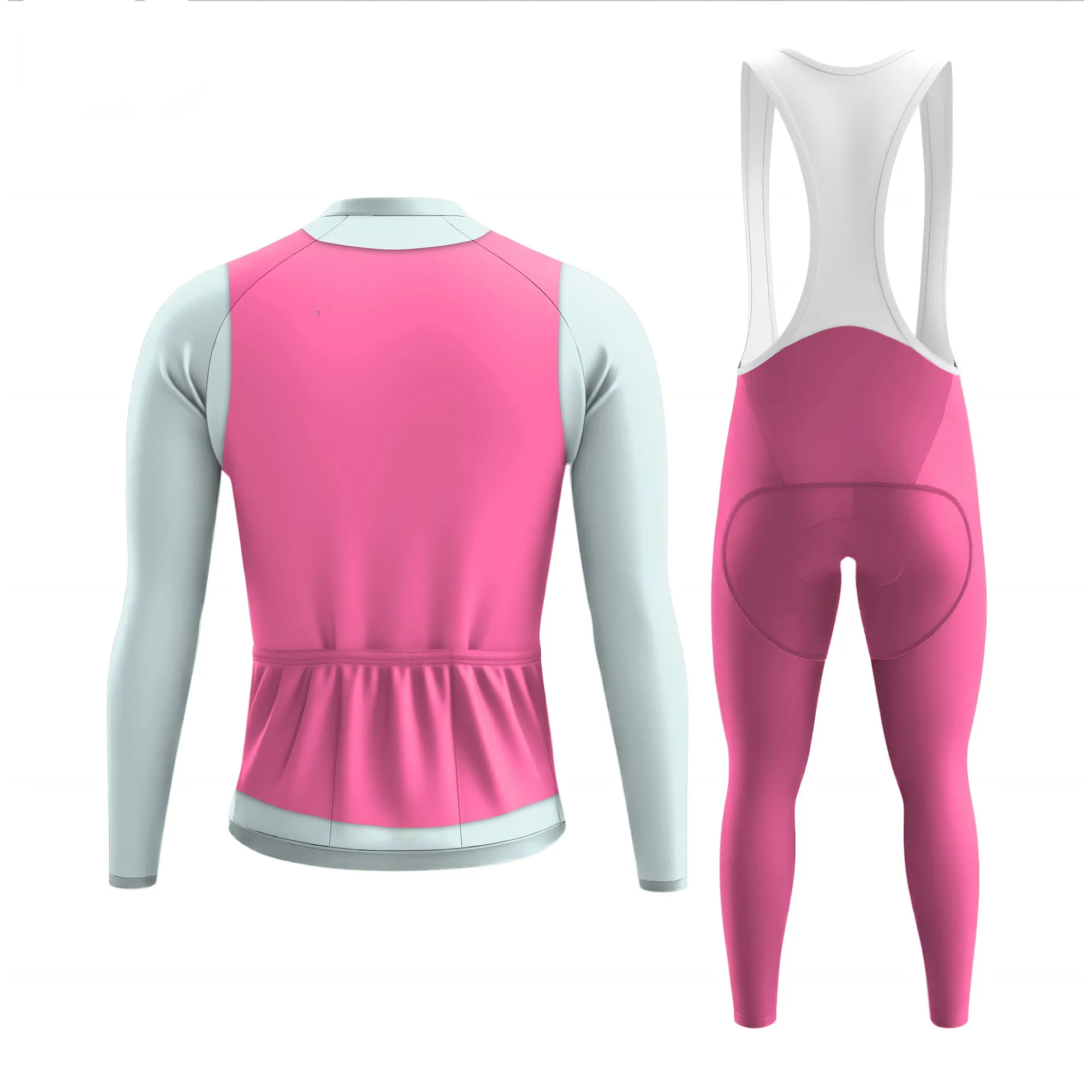 Elegant Thug Pink Men's Long Sleeve Cycling Kit sold by RSSC Sports product image thumbnail 2