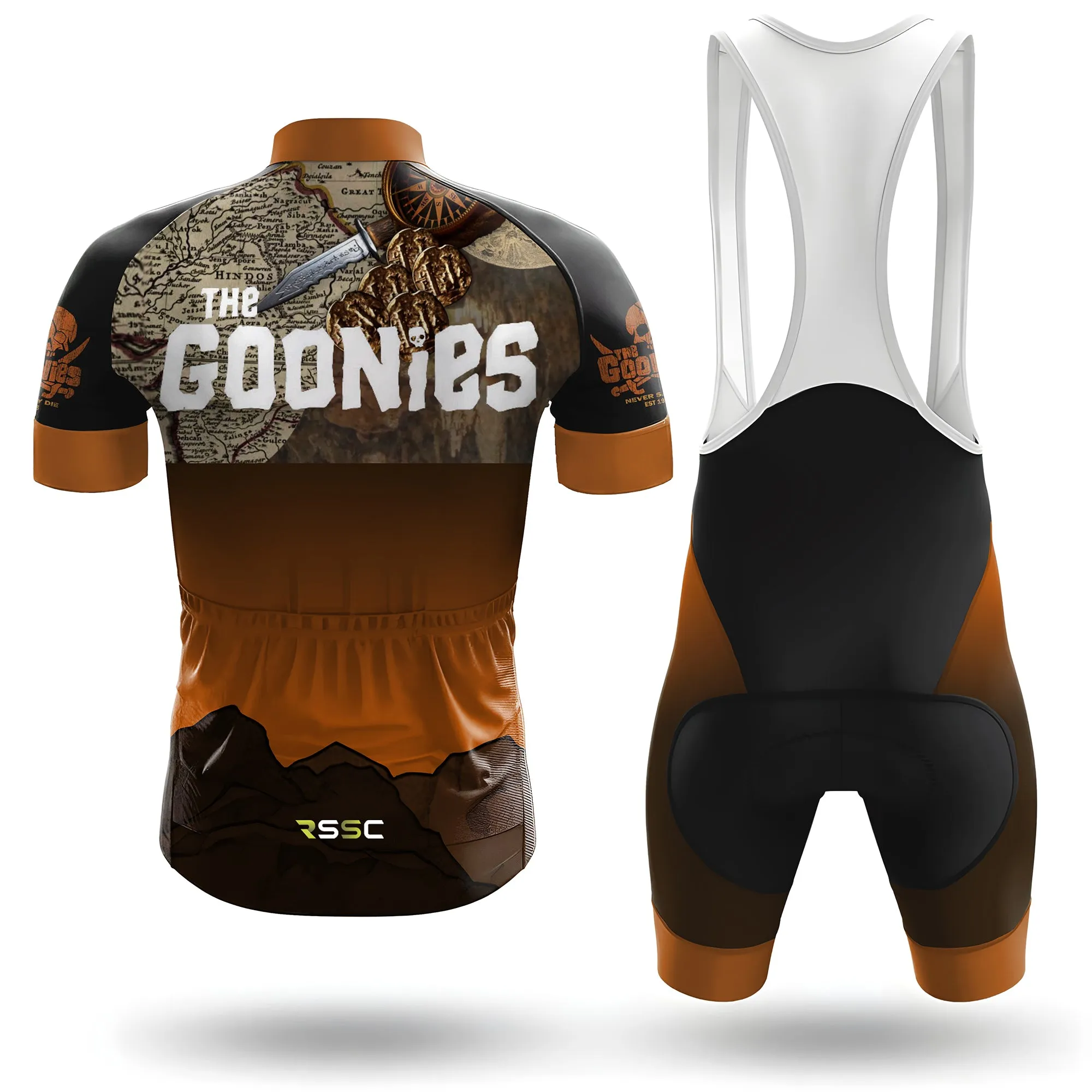 The Goonies Retro Adventure Men's Short Sleeve Cycling Kit sold by RSSC Sports product image thumbnail 2