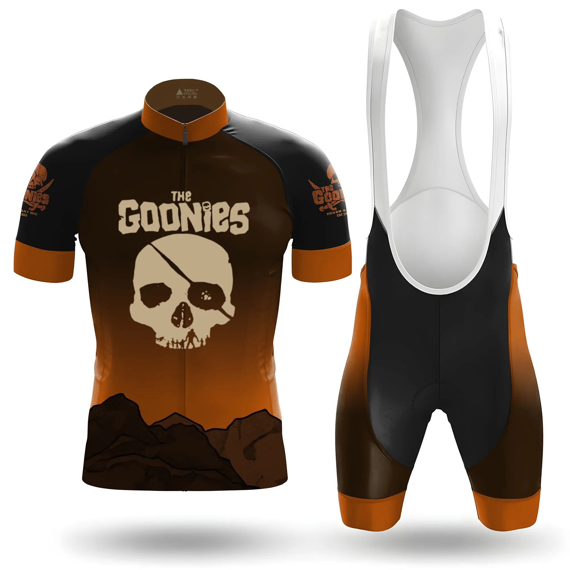 The Goonies Retro Adventure Men's Short Sleeve Cycling Kit sold by RSSC Sports
