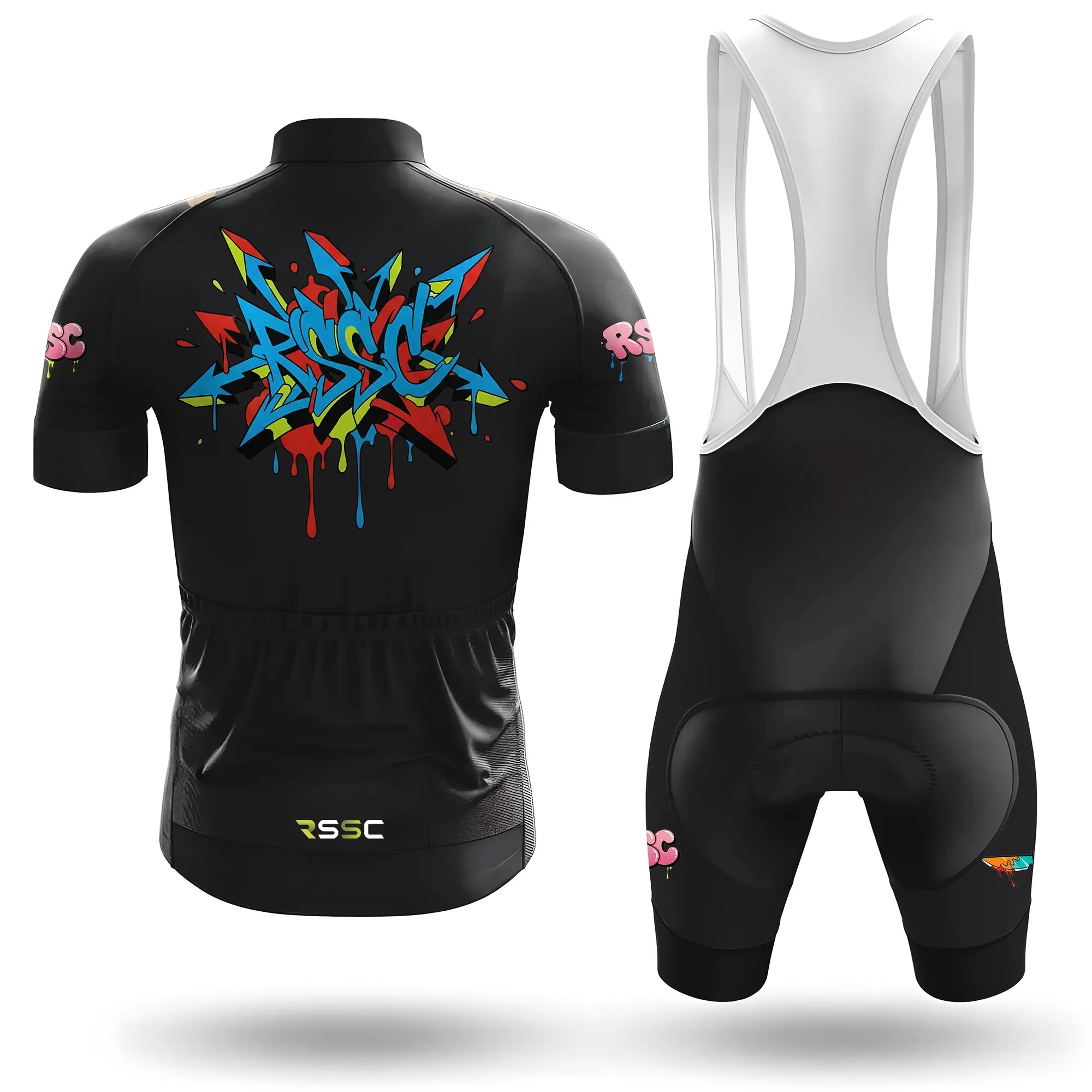 RSSC Urban Graffiti Edge Men's Short Sleeve Cycling Kit sold by RSSC Sports product image thumbnail 2