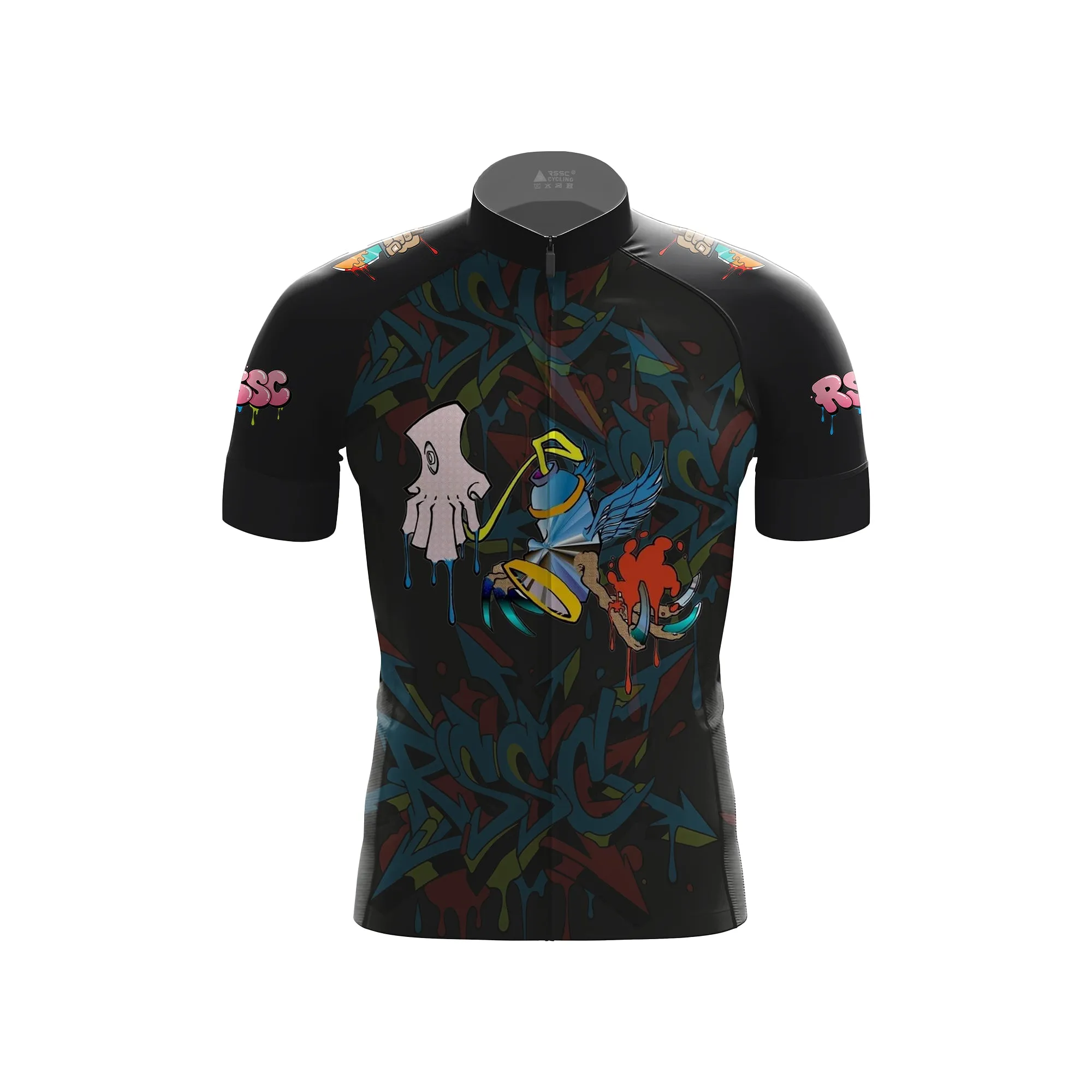 RSSC Urban Graffiti Edge Men's Short Sleeve Cycling Kit sold by RSSC Sports product image thumbnail 3