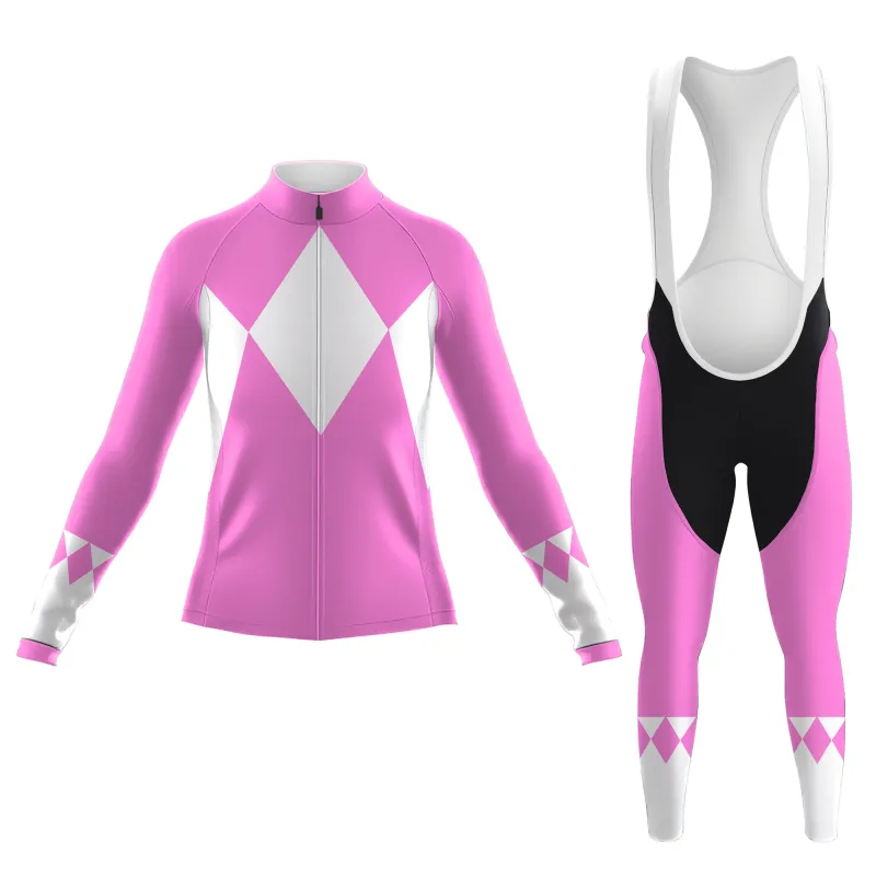 Cycling Rangers Pink Women's Long Sleeve Cycling Kit sold by RSSC Sports