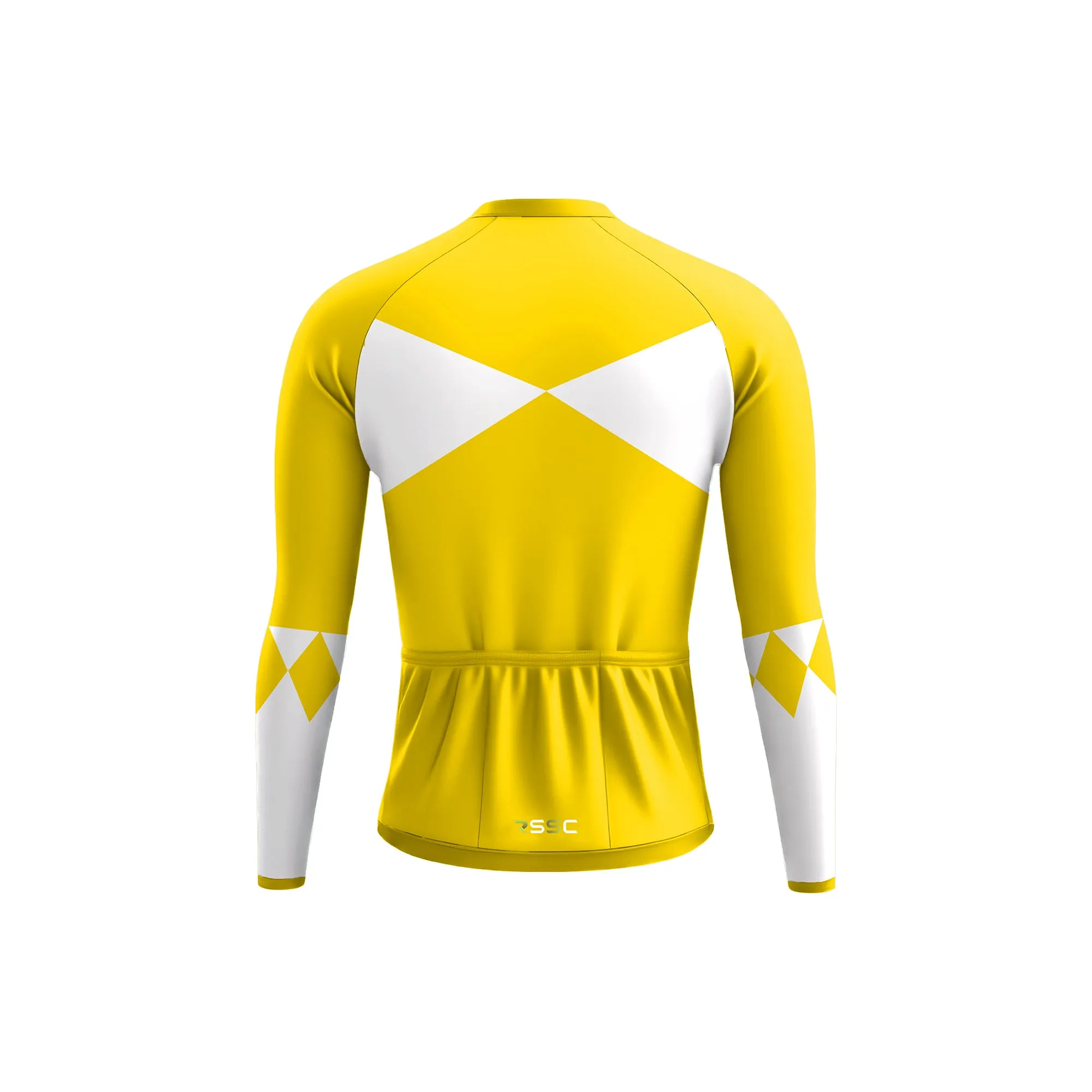 Cycling Rangers Yellow Men's Long Sleeve Cycling Kit sold by RSSC Sports product image thumbnail 4