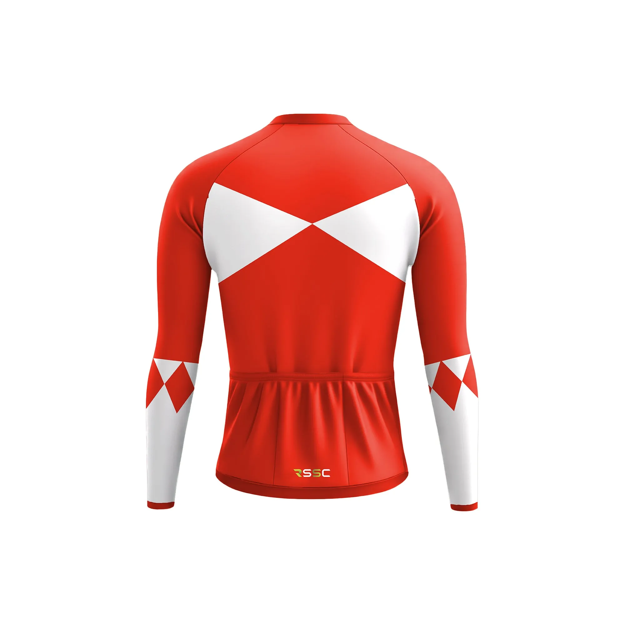 Cycling Rangers Red Men's Long Sleeve Cycling Kit sold by RSSC Sports product image thumbnail 4