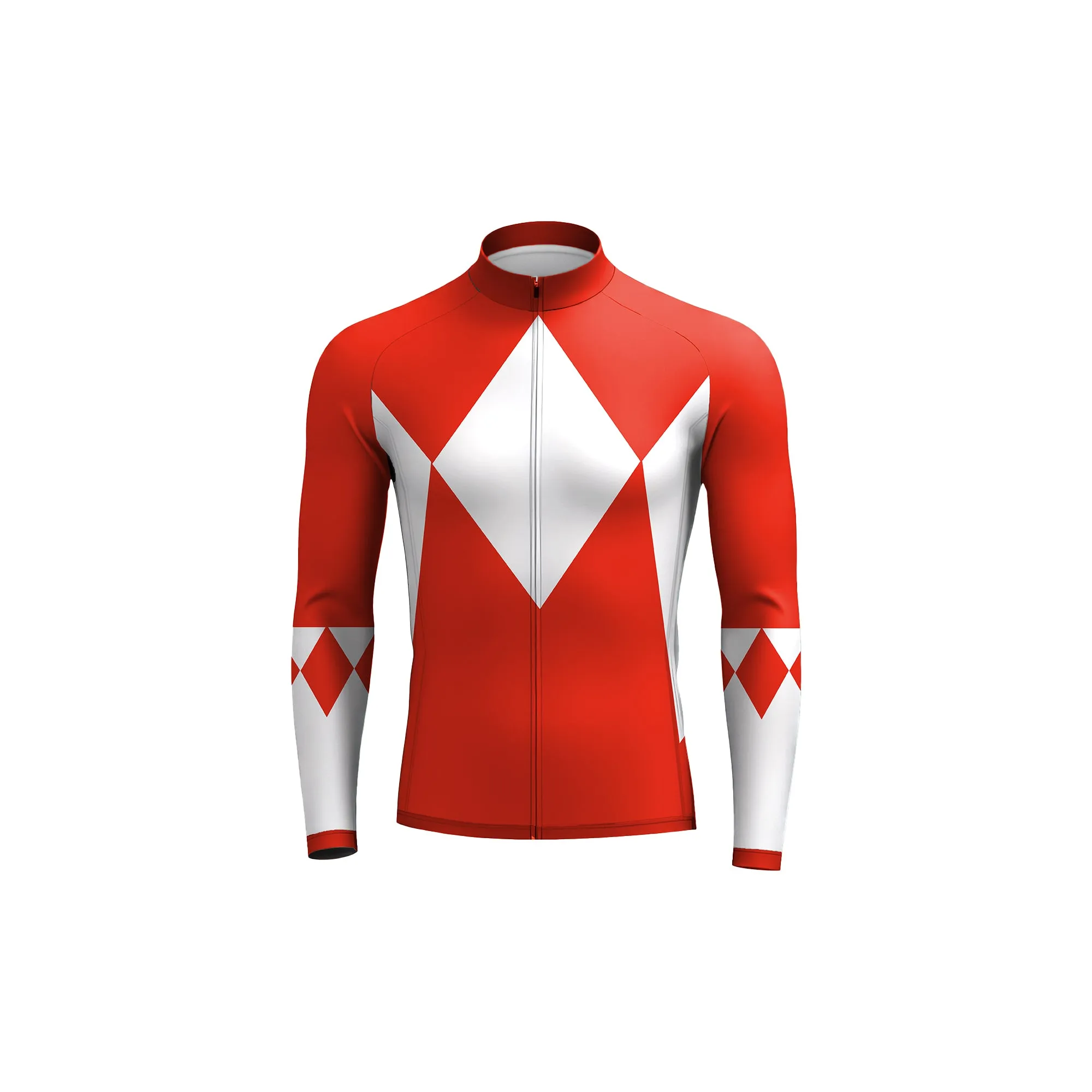 Cycling Rangers Red Men's Long Sleeve Cycling Kit sold by RSSC Sports product image thumbnail 3