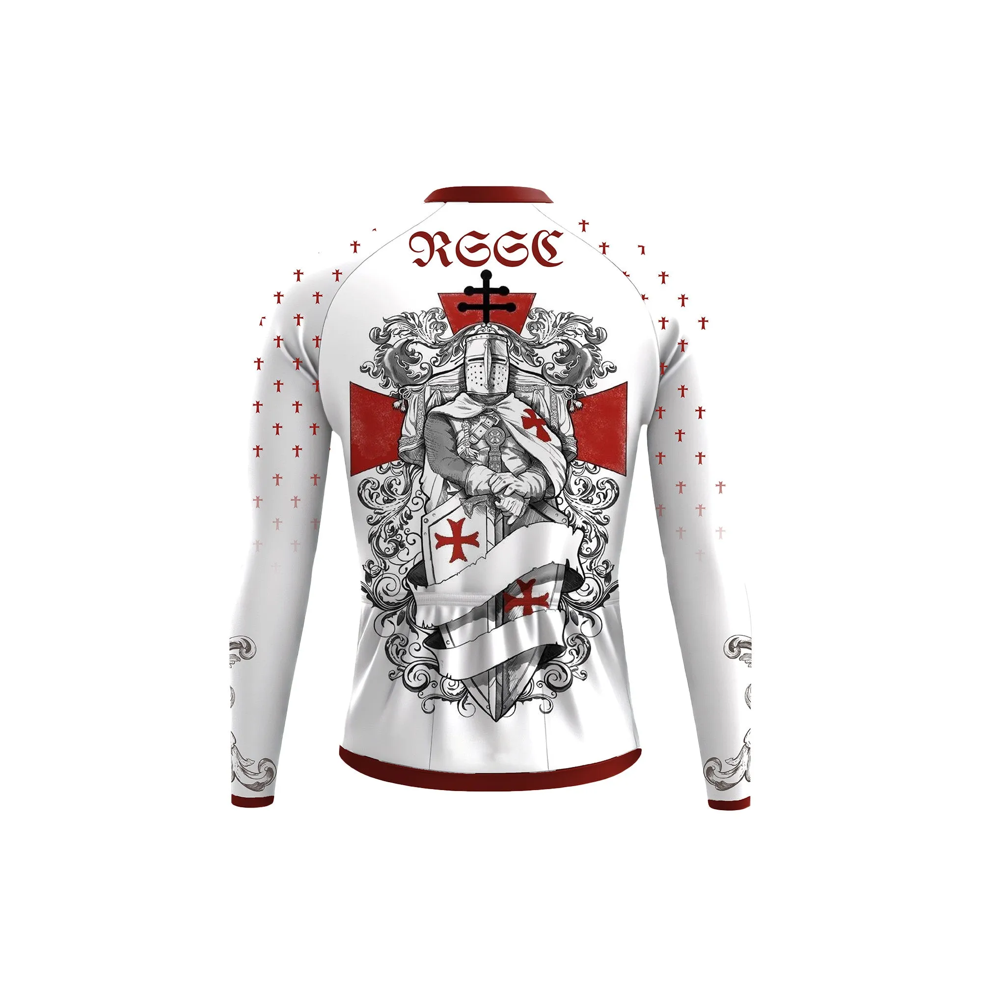 Knight’s Honor Men's Long Sleeve Cycling Kit sold by RSSC Sports product image thumbnail 4