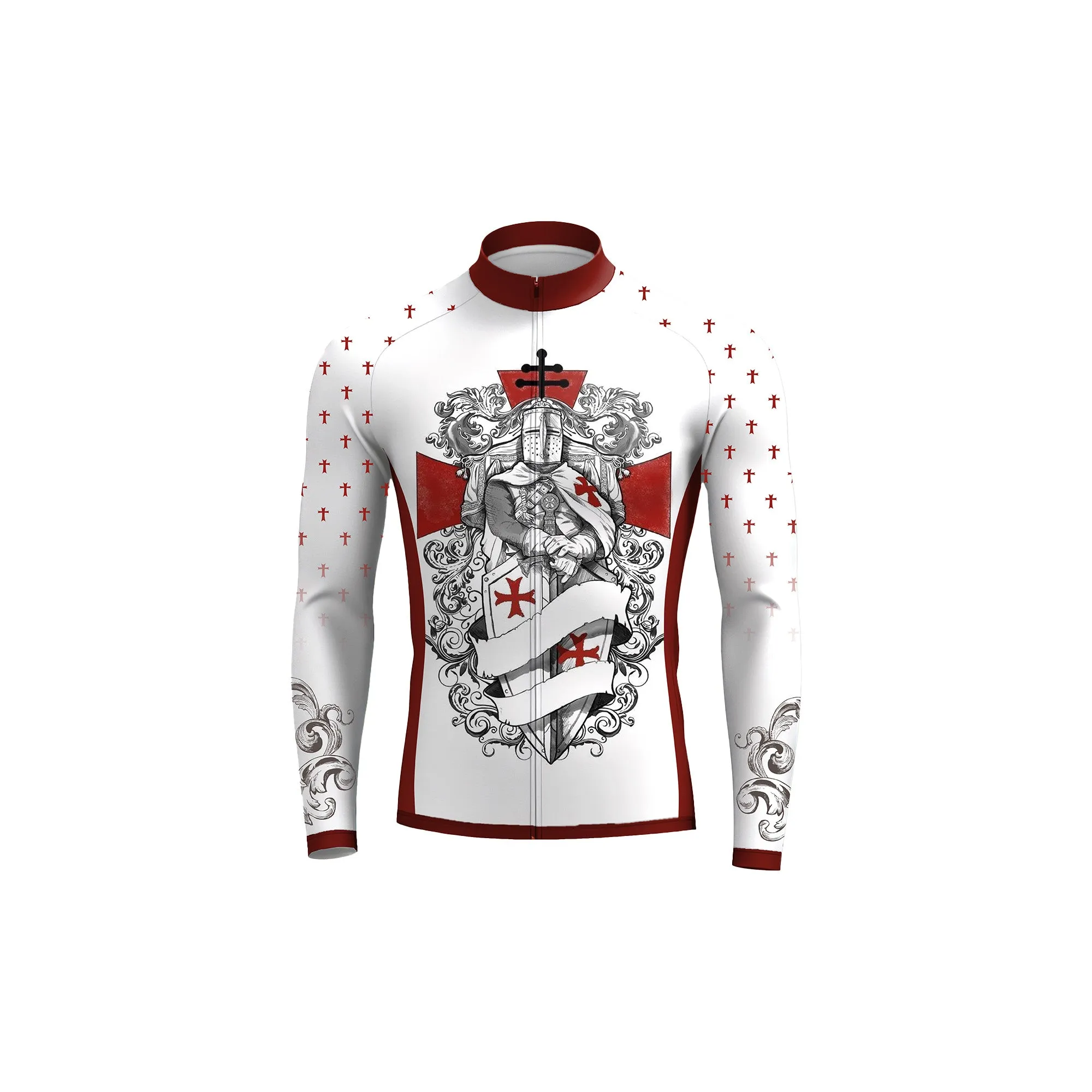 Knight’s Honor Men's Long Sleeve Cycling Kit sold by RSSC Sports product image thumbnail 3