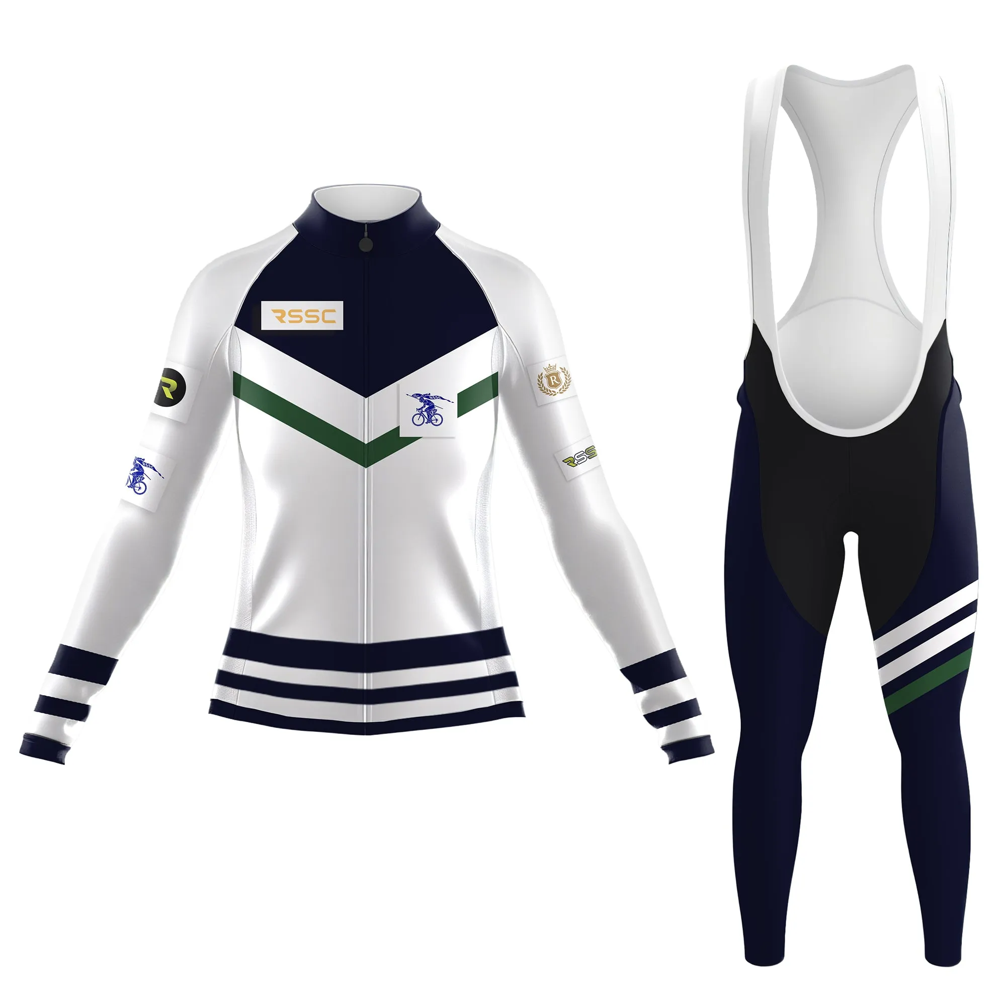 The Coastal Sprint Women's Long Sleeve Cycling Kit sold by RSSC Sports