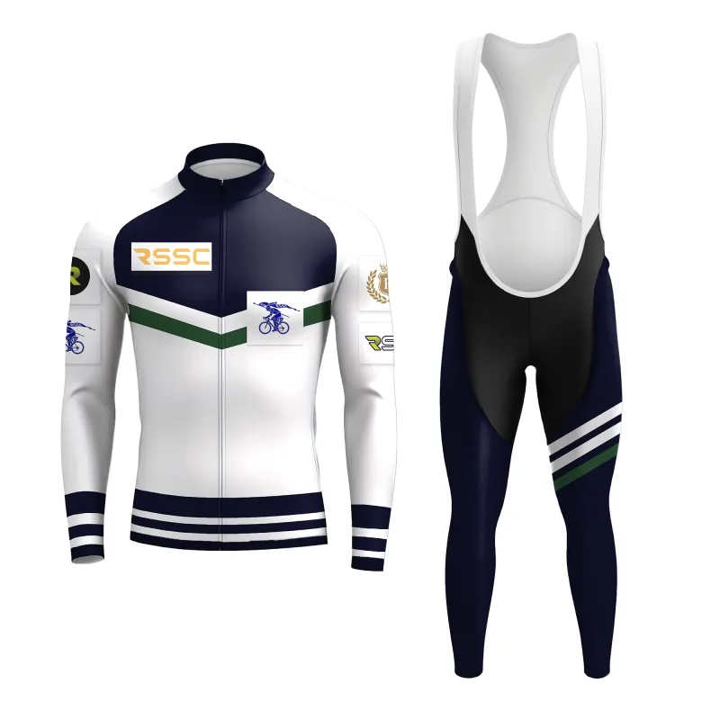 The Coastal Sprint Men's Long Sleeve Cycling Kit sold by RSSC Sports