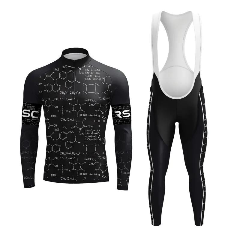 Kinetic Synthesis Men's Long Sleeve Cycling Kit made by RSSC Sports