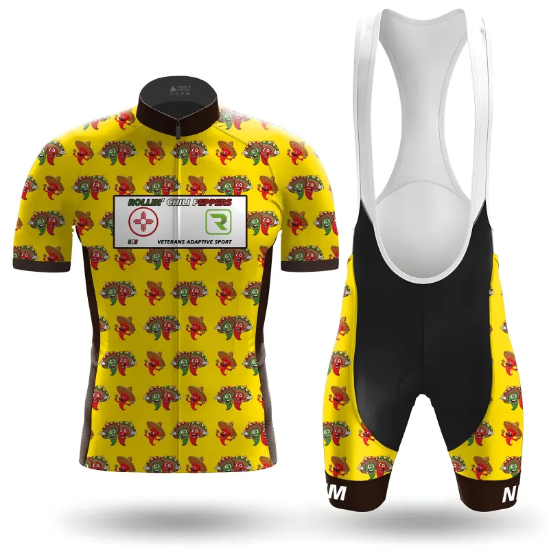 Jalapeño Pace Men's Short Sleeve Cycling Kit made by RSSC Sports