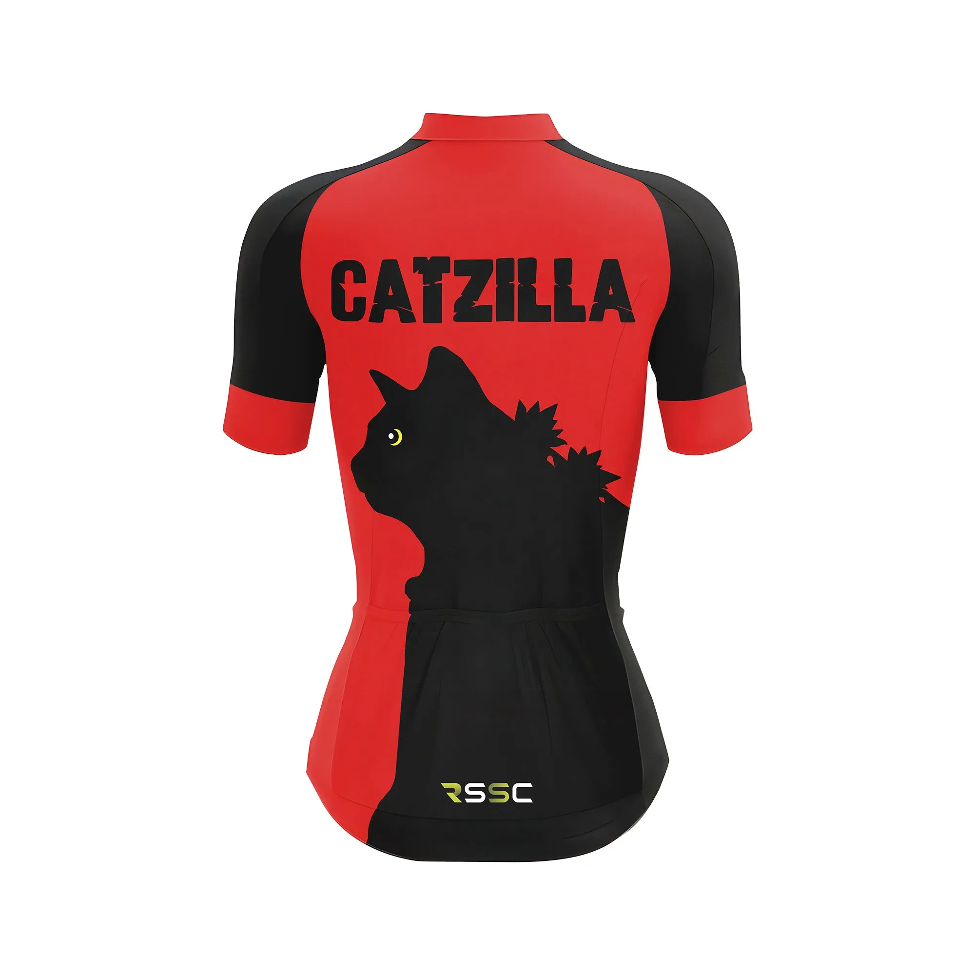 cat gatzilla Women's Short Sleeve Cycling Kit sold by RSSC Sports product image thumbnail 4