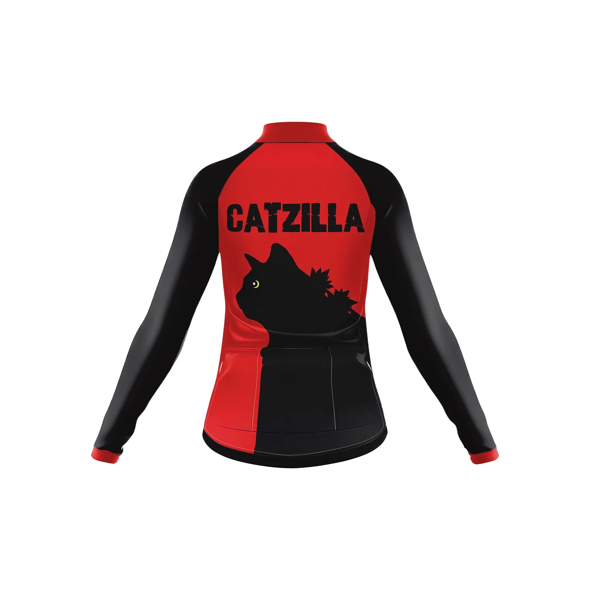 cat gatzilla Women's Long Sleeve Cycling Kit sold by RSSC Sports product image thumbnail 4