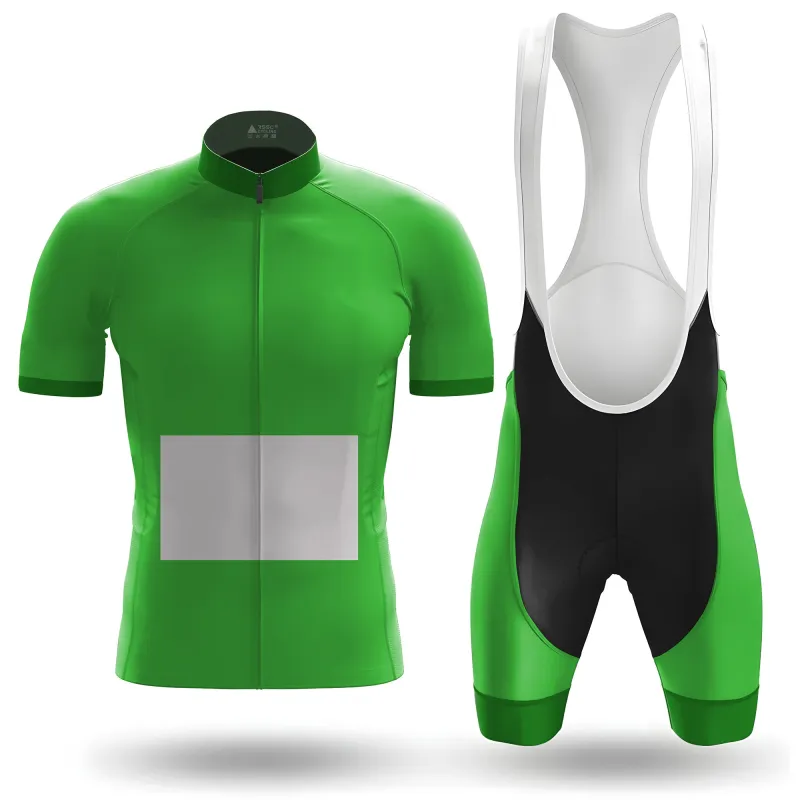Green Signal Men's Short Sleeve Cycling Kit made by RSSC Sports