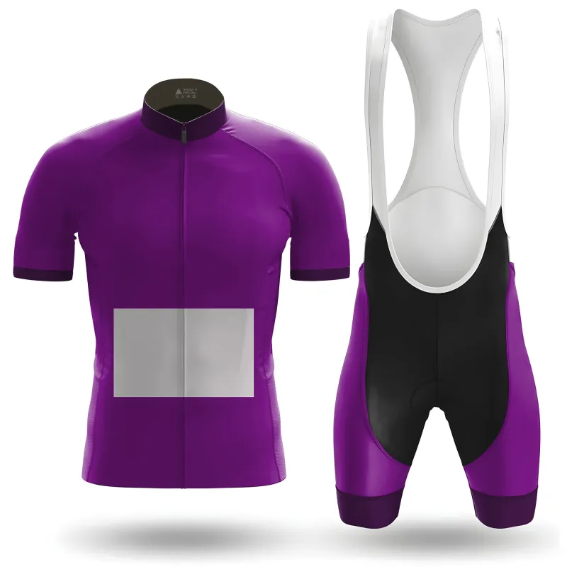 Purple Signal Men's Short Sleeve Cycling Kit made by RSSC Sports