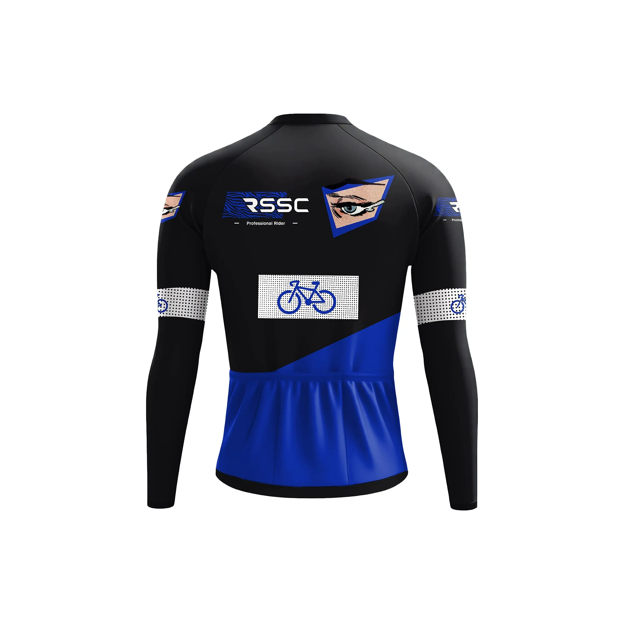 Blue Tear Men's Long Sleeve Cycling Kit sold by RSSC Sports product image thumbnail 4