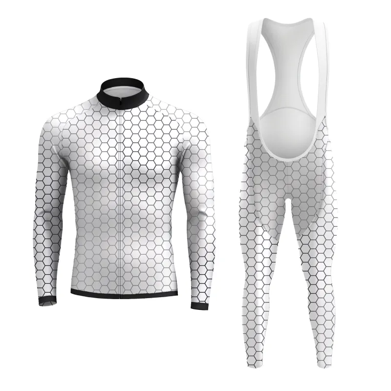 Hexagon Men's Long Sleeve Cycling Kit sold by RSSC Sports