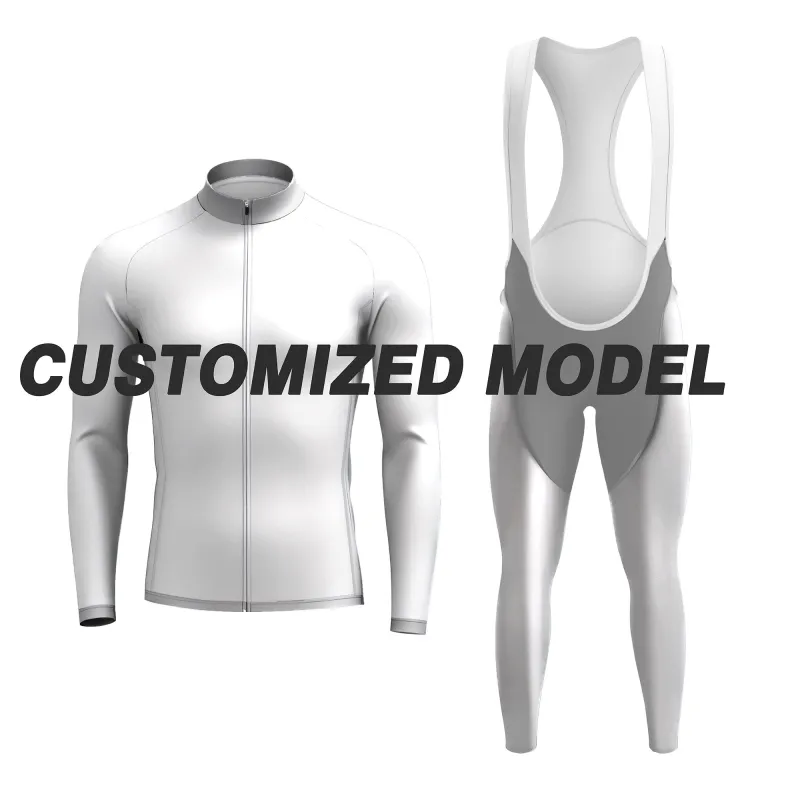 Customize Men's Long Sleeve Cycling Kit sold by RSSC Sports