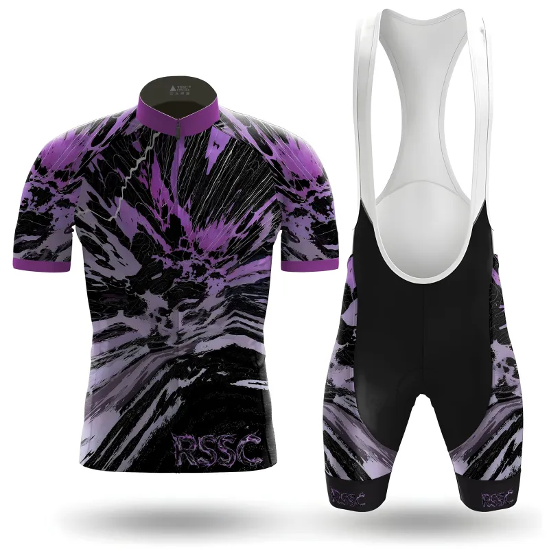 Violet Havoc Men's Short Sleeve Cycling Kit made by RSSC Sports