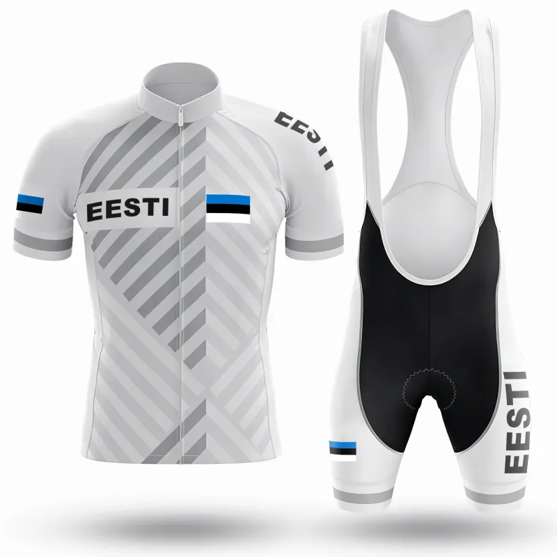 Estonia Men's Short Sleeve Cycling Kit made by RSSC Sports